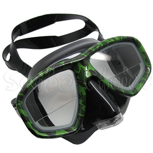 Camouflage Dive Purged Mask FARSIGHTED Prescription RX 1/3 Optical Lenses (+1.5) Biobliss Anti Wrinkle System Facial Cleanse, 4 Oz